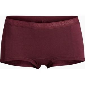 Björn Borg - Dames Minishort - Solids - Blauw - 95% Tencel 5% Elastaan