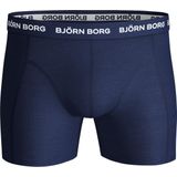 Bjorn Borg - Seasonal Solids - Boxershorts - Donker Blauw - 5 Pack - BCI-katoen