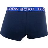 Björn Borg - Meisjes Minishorts 3-Pack - Roze Zwart Blauw - Katoen