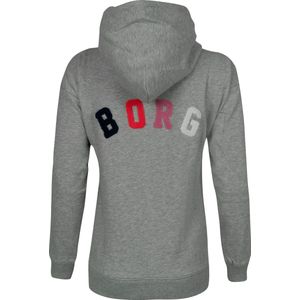 Björn Borg - Dames Borg Basic Hoody - Grijs - 100% Katoen
