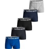 Björn Borg Sammy Blue Depths 5-pack jongens boxershort maat 110-116