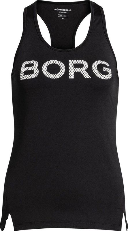 Björn Borg - Cle Racerback Tank - Top - Zwart - Gerecycled Polyester