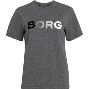Björn Borg - T-Shirt - Dames - Zwart - 100% Katoen