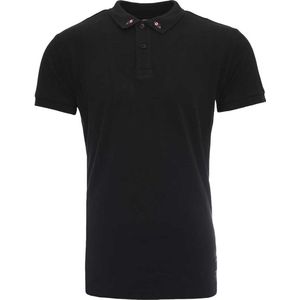Bjorn Borg Björn Borg Heren Polo Joris – Slim Fit – Zwart Maat S Man