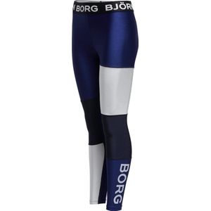Bjorn Borg BLOCKED TIGHTS CENDA Dames Sportlegging - Donker blauw