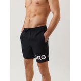 BORG - Swim Shorts - Blauw - 100% Polyester - Vochtafvoerend