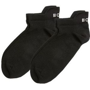 Björn Borg unisex performance 2P sneakersokken zwart