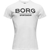Bjorn Borg Heren T-shirt Samir Wit 2-pack Maat S Man