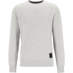 Björn Borg heren O-hals sweater crew centre grijs