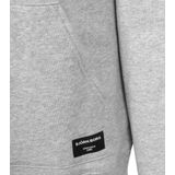 Björn Borg - Hoodie Sweatshirt - Lichtgrijs Melange - Heren Trui Met Capuchon