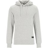 Björn Borg - Hoodie Sweatshirt - Lichtgrijs Melange - Heren Trui Met Capuchon