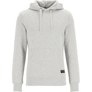 Bjorn Borg hoodie sweatshirt, heren trui met capuchon dik, lichtgrijs melange