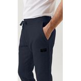 Björn Borg Homewear broek - 72731 Blue - maat S (S) - Heren Volwassenen - Katoen/Polyester- 9999-1435-72731-S