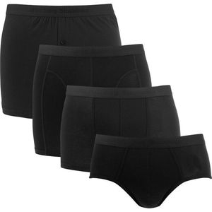 Björn Borg - 4-Pack Mix Tencel Boxers - Zwart - Heren Onderbroeken