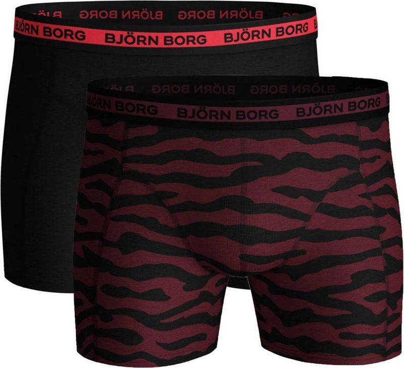 Bjorn Borg - Boxershort - 2-Pack - 2Tiger - 95% Katoen 5% Elastaan
