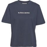 Björn Borg - Fanno Sport T-Shirt - Night Sky - 100% Katoen - Regular-Fit