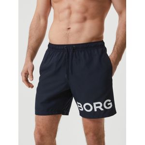Borg - Swim Shorts - Polyester - Met Binnenbroek van Mesh - Vochtafvoerend