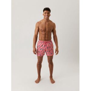 Zwembroek Björn Borg Men Sylvester Loose BB Lemon Splash Sunkist Coral
