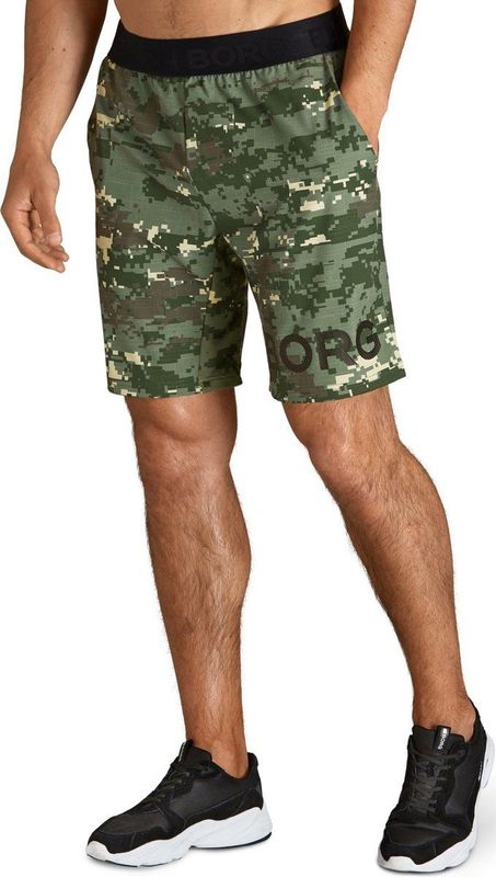 Björn Borg - Borg - Korte Broeken - Camo - 92% Polyester 8% Elastaan