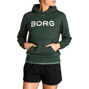 Björn Borg - B Logo - Hooded Sweater - Grijs - 80% Katoen 20% Polyester