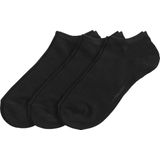 Bjorn Borg - Sneaker Sokken - Wit en Zwart - Katoen - 3-Paar