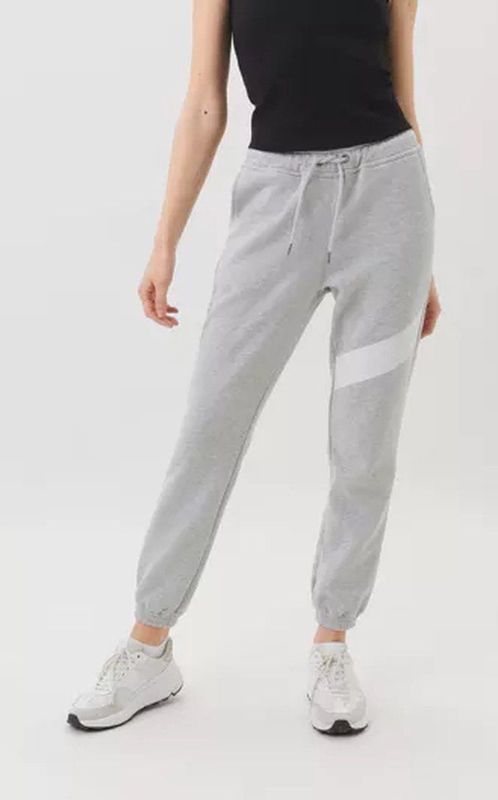 Björn Borg - Dames Megan Broek - Lichtgrijs Melange - Pantalon