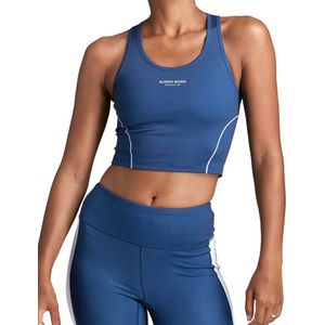 Björn Borg - Borg Cropped Tank - Crop Top - Zwart - Polyester/Elastane