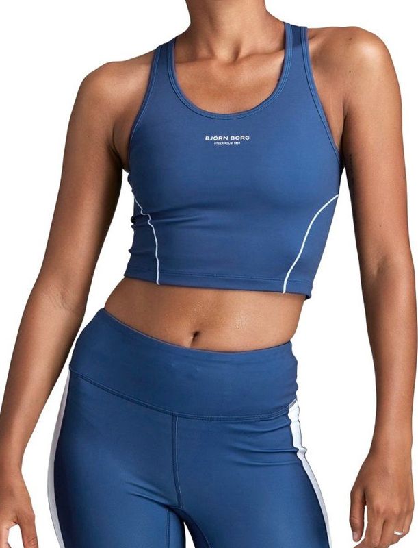 Björn Borg - Borg Cropped Tank STHLM - Dames Tanktop - Sneldrogend - Ademend Materiaal