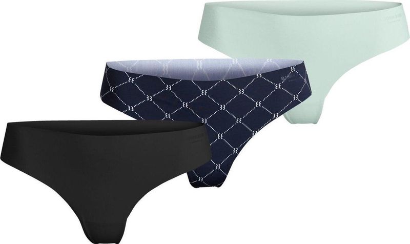 Bjorn Borg - Dames Strings - 3-Pack - Microfiber - Naadloos