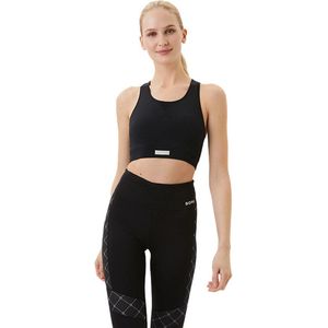 Björn Borg - Mid V Support - Sport Bh - Zwart