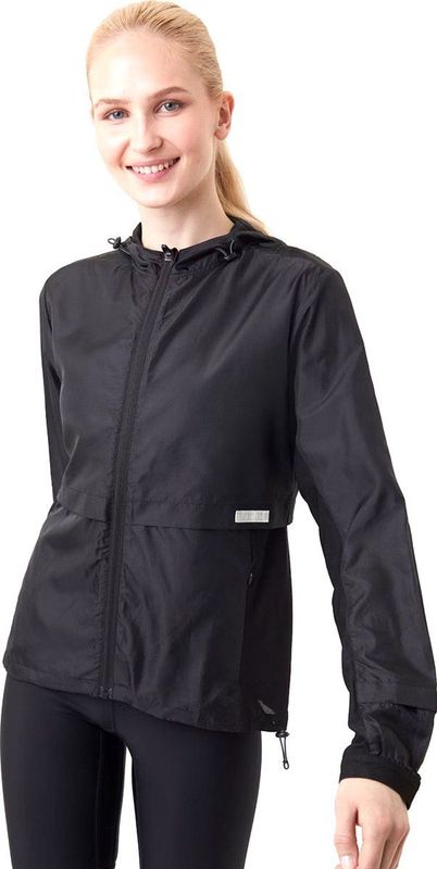 Björn Borg - STHLM - Dames Wind Jacket - Zwart - 100% Gerecycled Polyester