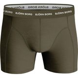 Björn Borg - Essential - Boxershort - Groen & Print - Set van 3 stuks