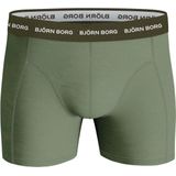 Björn Borg - Essential - Boxershort - Groen & Print - Set van 3 stuks