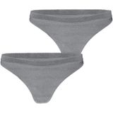 Björn Borg - Core Thong 2-pack - Dames Ondergoed - Wit