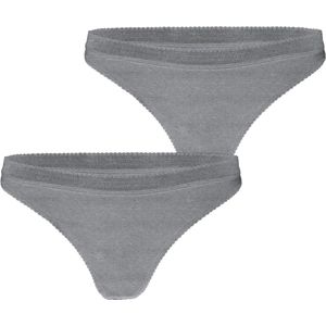 Björn Borg - Core Thong 2-pack - Dames Ondergoed - Wit
