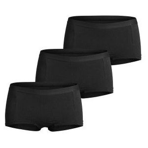 Björn Borg Core Mini Shorts 3er Pack Damen - Schwarz, Größe XXL