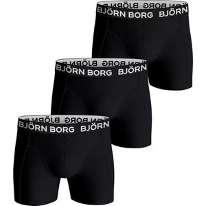 Björn Borg - Cotton stretch 3-pack boxershorts zwart III - Heren