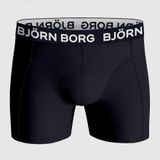 Björn Borg - Heren Boxershorts 3-Pack - Zwart, Wit en Navy - Slim-Fit - Katoen