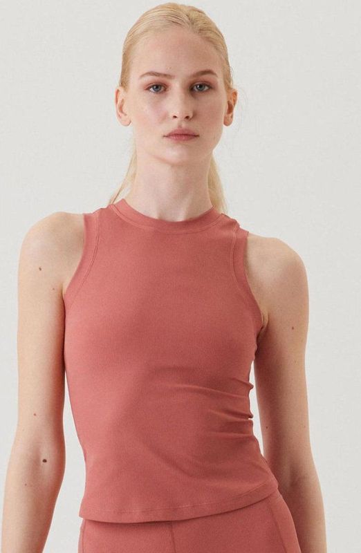 Björn Borg - Borg Rib Tanktop - Zwart - Katoen