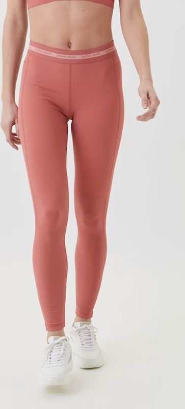 Björn Borg - Borg Regular Rib Tights - Roze - 82% Polyester 18% Elastaan