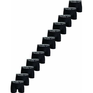 Boxers - 12-Pack - Heren Boxershort - Black - Katoen - Multipack