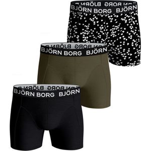 Björn Borg - Heren Boxershorts 3-Pack - Multi - Katoen Stretch