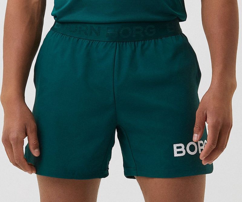 Björn Borg - Borg - Korte Broeken - Zwart - 80% Katoen 20% Polyester