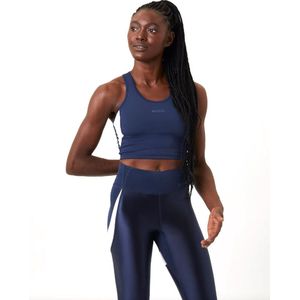 Björn Borg - Crop Tank - Sportshirts - Blauw - Vrouwen