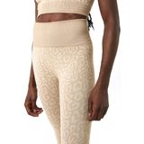 Björn Borg - Sthlm Seamless Light Tights - Beige - Dames Trainingstights