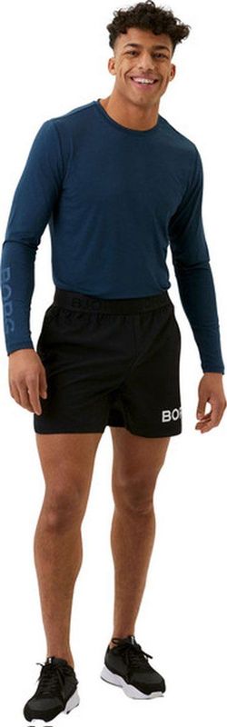 Bjorn Borg - Borg Be You Pride Shorts - Zwart - 92% Polyester 8% Elastaan