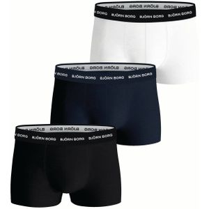 Björn Borg Cotton Stretch trunks - heren boxers korte pijp (3-pack) - multicolor