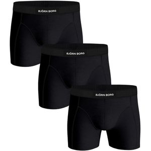 Bjorn borg premium cotton stretch boxer 3p in de kleur zwart.