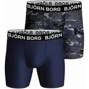 Björn Borg - Heren Onderbroeken 2-Pack Performance Boxers - Multi - Maat S