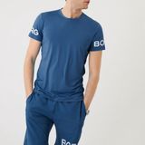 Bjorn Borg - Sportshirt - Zwart - Blauw - Rood/Paarse - Drie Stuks - Regular Fit